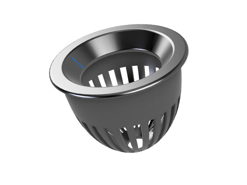 2.5" Filter Sock Cup - Filter Sock Replacement System