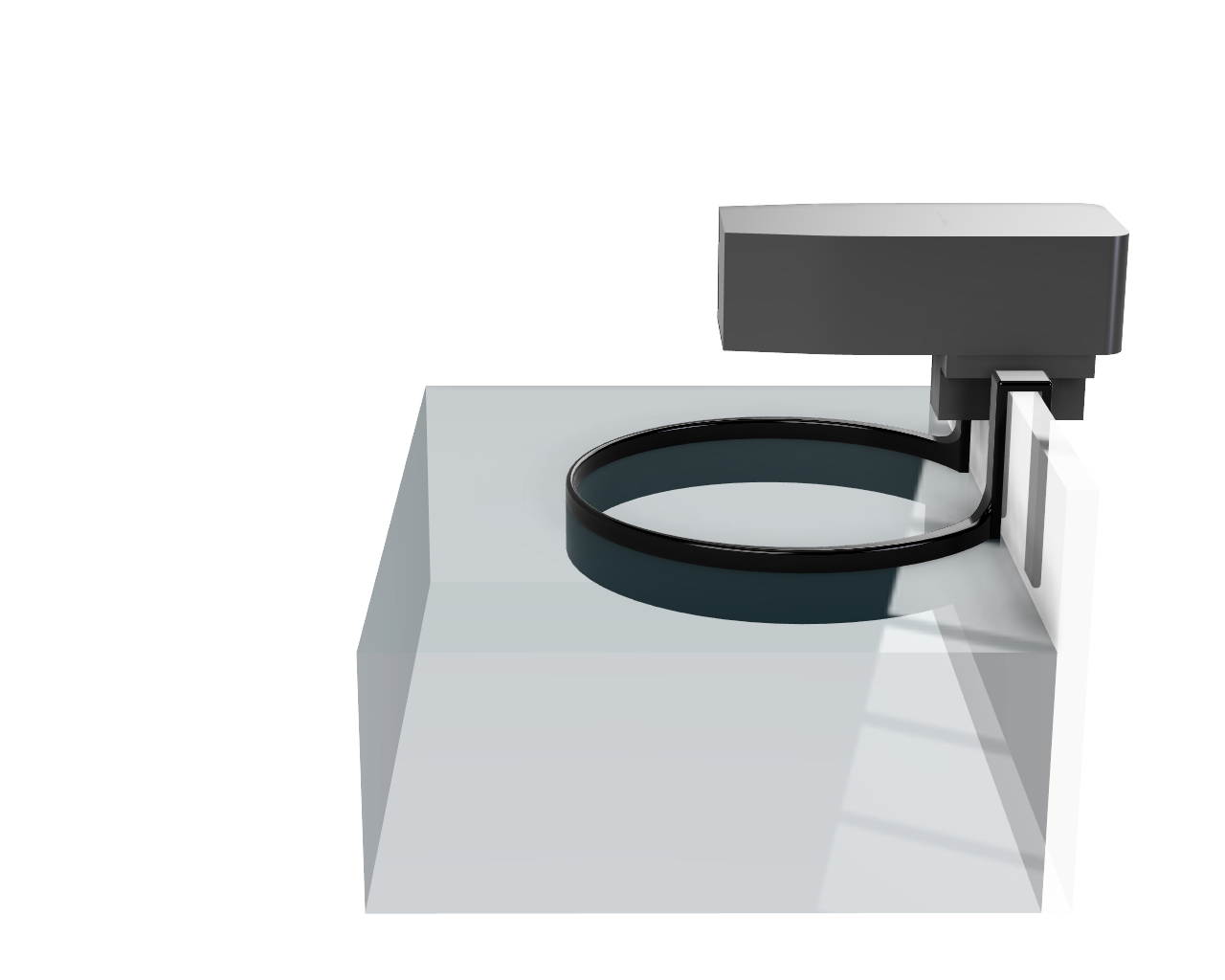 Feeding Ring for automatic aquarium feeders