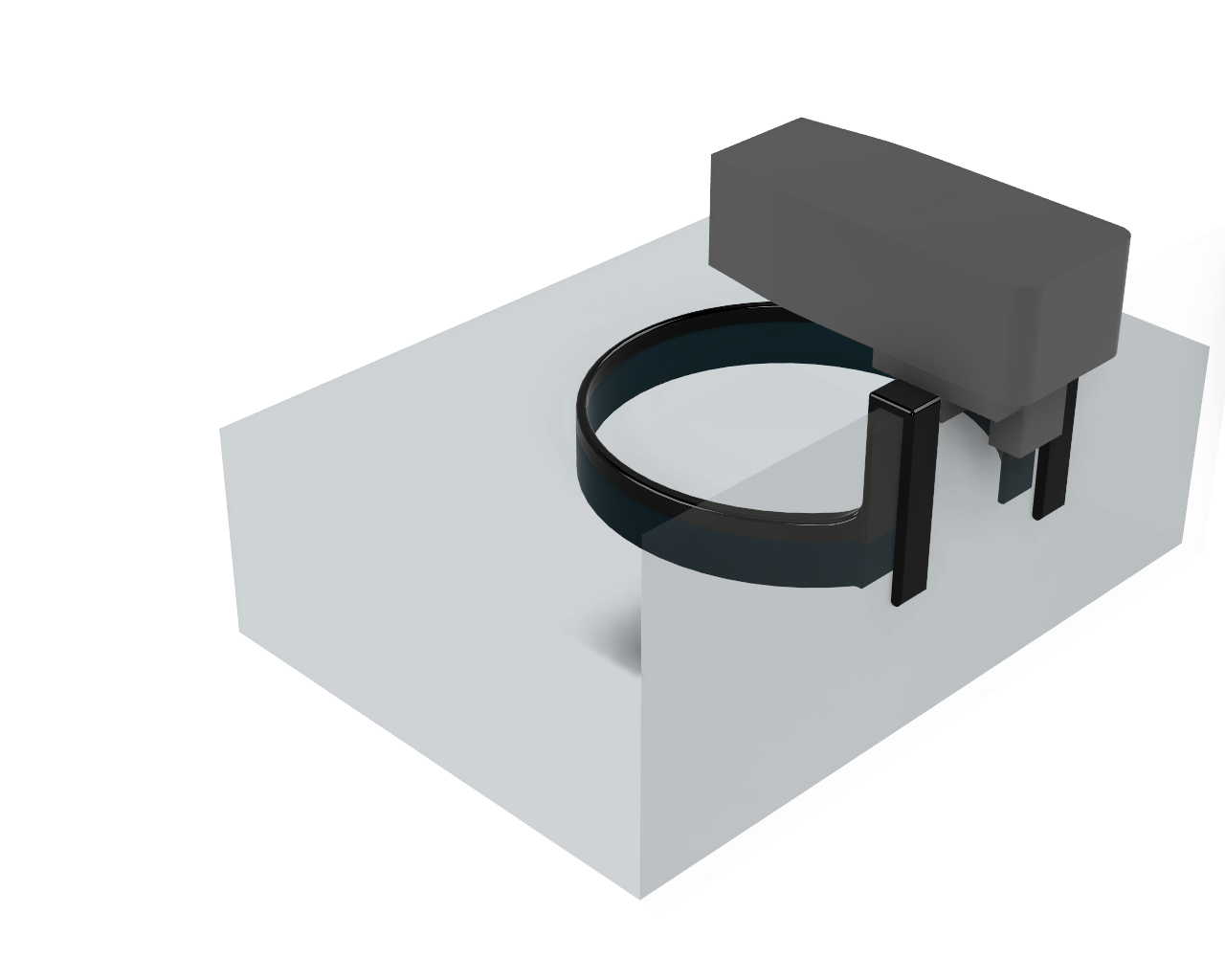 Feeding Ring for automatic aquarium feeders