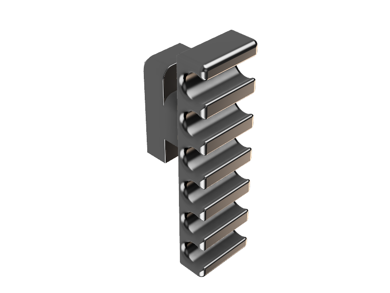 Twist nut for 4545 extrusion - 6mmTube (12 pack)