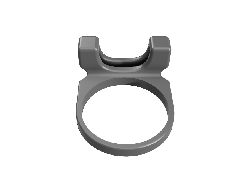 4" Filter Sock Holder for 1/4" rimless tanks