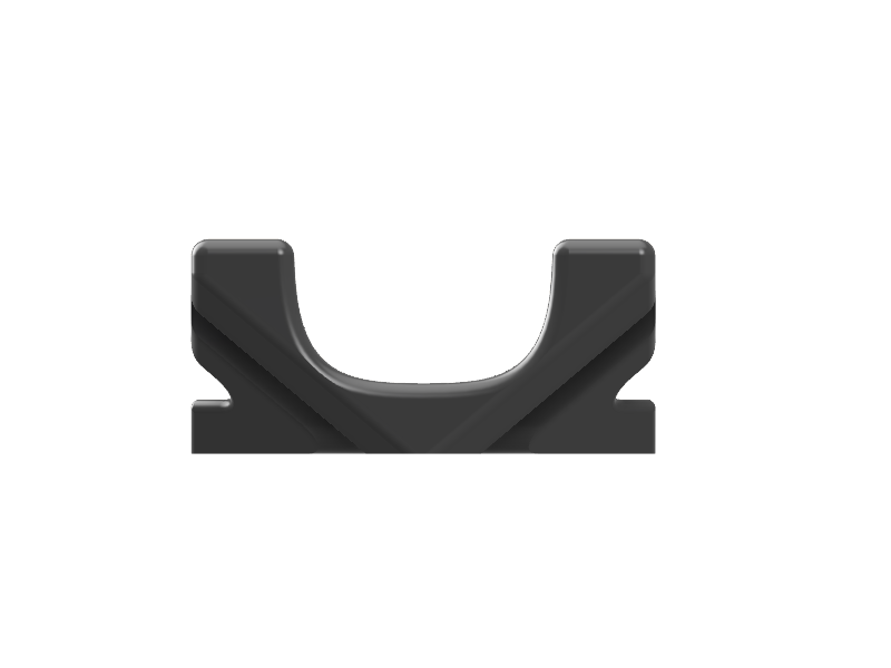 4" Filter Sock Holder for 1/4" rimless tanks