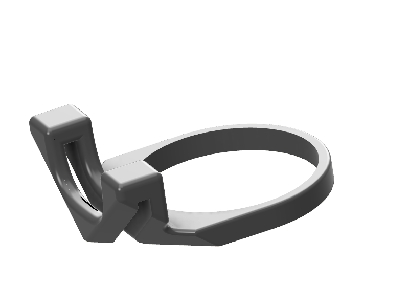 4" Filter Sock Holder for 1/4" rimless tanks