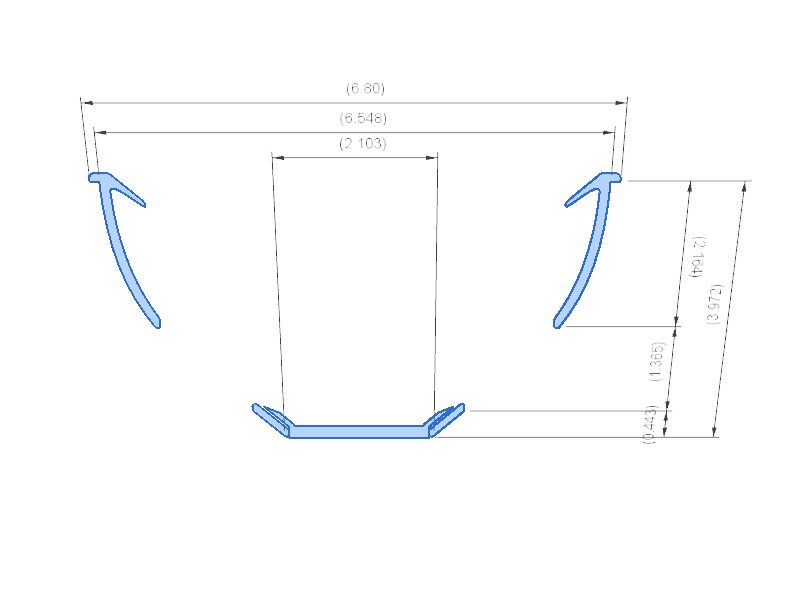 7" Filter Sock Cup - Filter Sock Replacement System