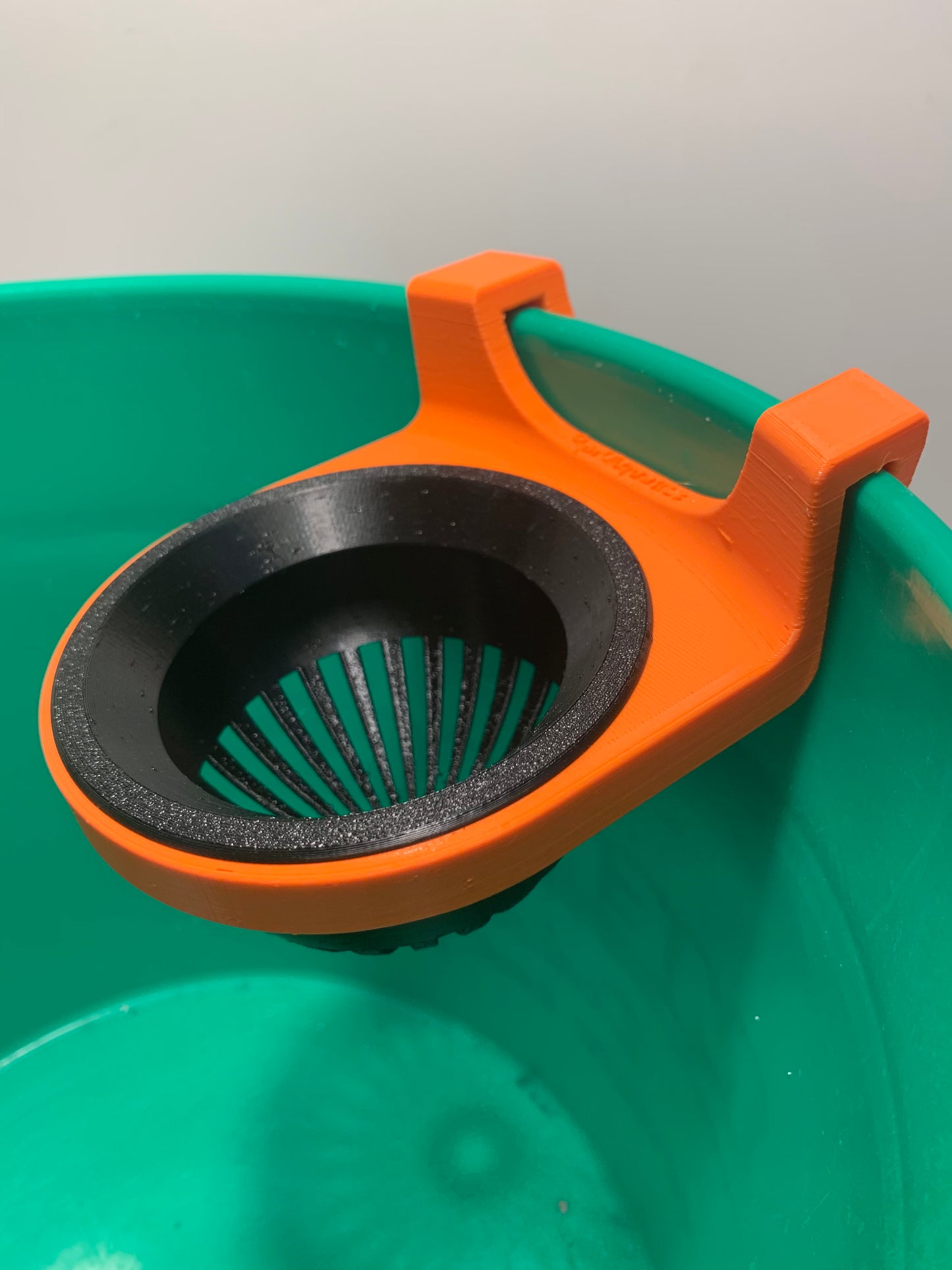 4" Filter Sock Holder for a Bucket