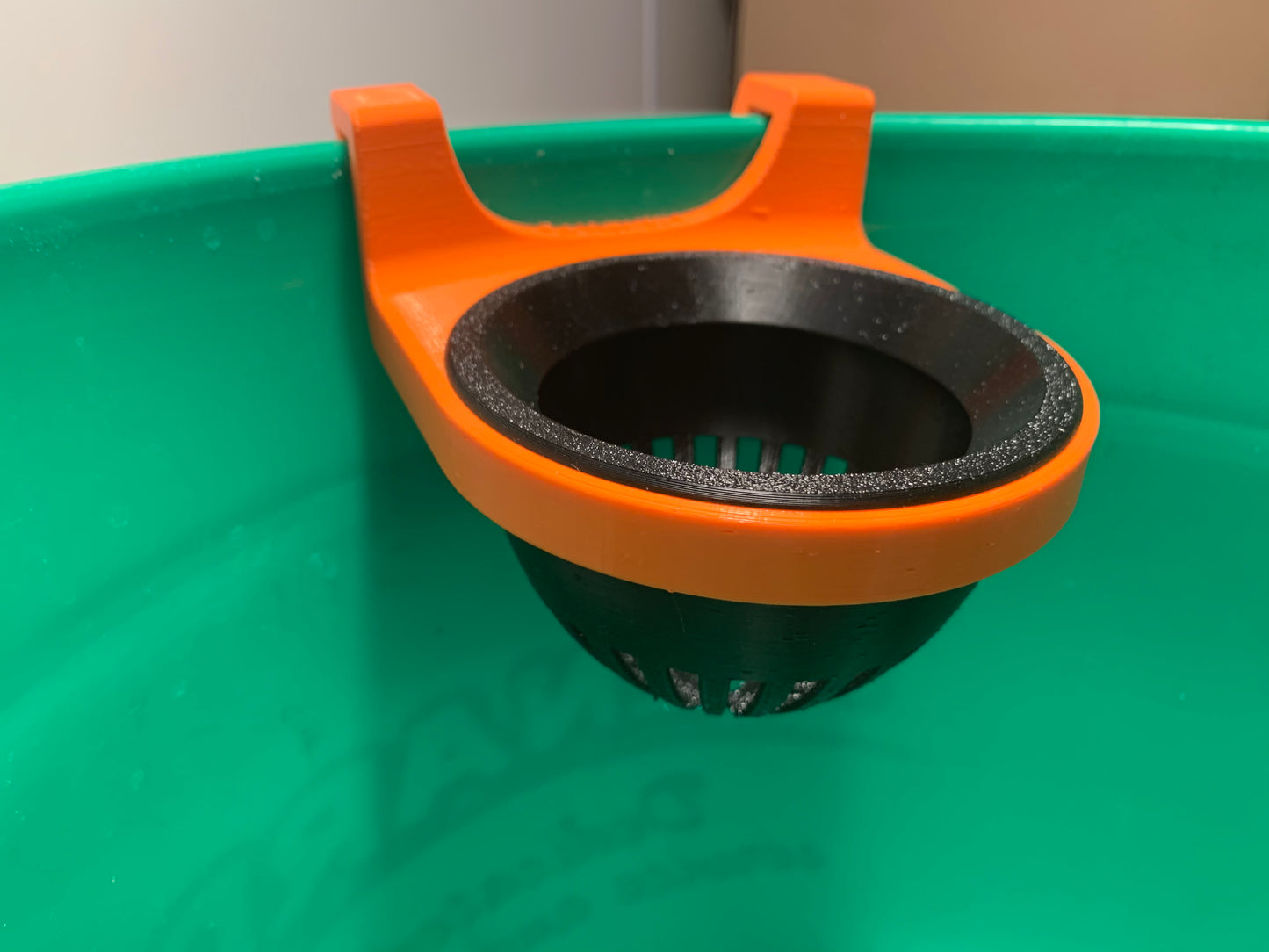 4" Filter Sock Holder for a Bucket